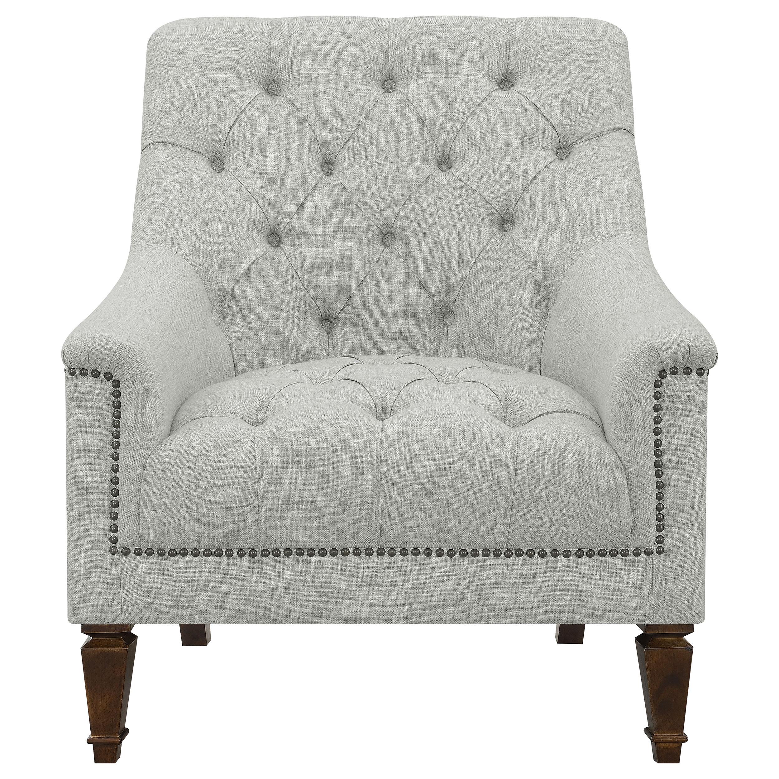 Coaster Furniture Avonlea Stationary Fabric Chair 505643 IMAGE 2