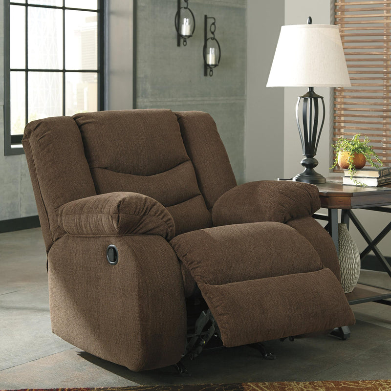 Signature Design by Ashley Tulen Rocker Fabric Recliner 9860525 IMAGE 4