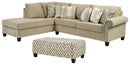 Dovemont 2-Piece Sectional with Chair and Ottoman