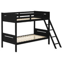 Littleton Wood  Over  Bunk Bed Black