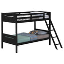 Littleton Wood  Over  Bunk Bed Black