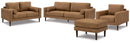 Telora Sofa, Loveseat, Chair and Ottoman
