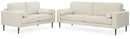 Hazela Sofa Chaise, Loveseat, Chair, and Ottoman