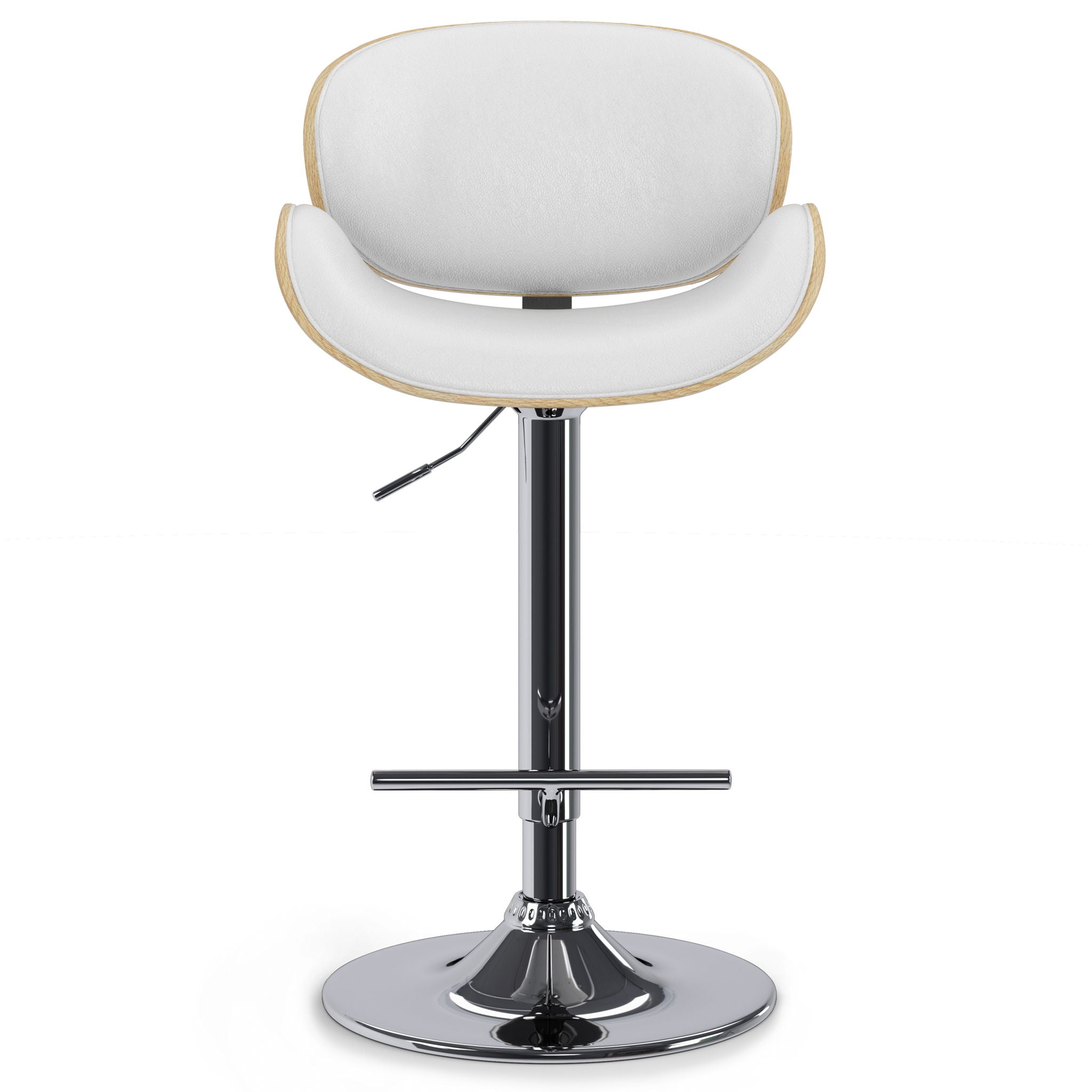 Marana - Handcrafted Bentwood Adjustable Swivel Bar Stool