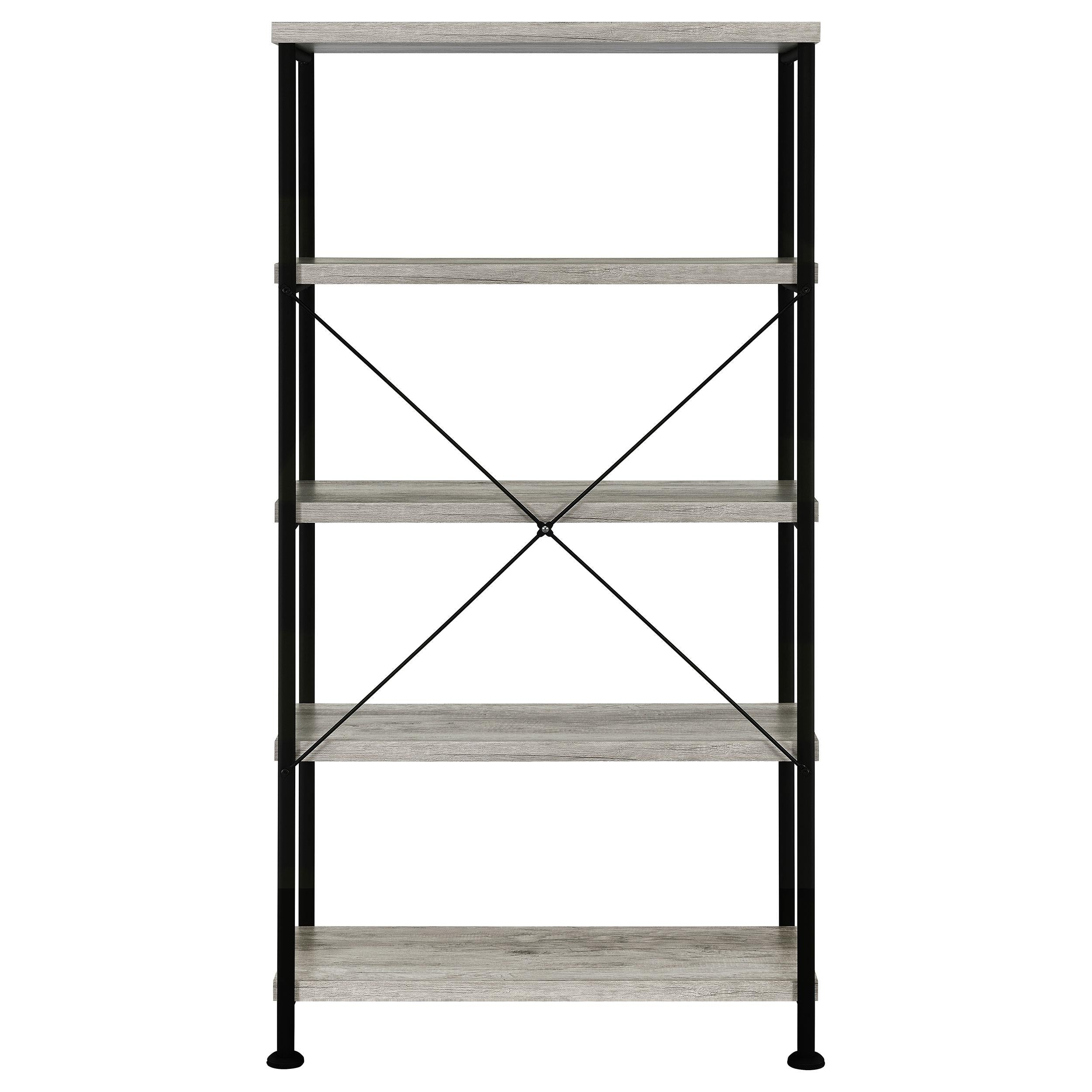 Diamond Modern Furniture COA Bookcases 4-Shelf 801546 IMAGE 5