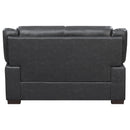 Diamond Modern Furniture COA Arabella Stationary Leatherette Loveseat 506592 IMAGE 4