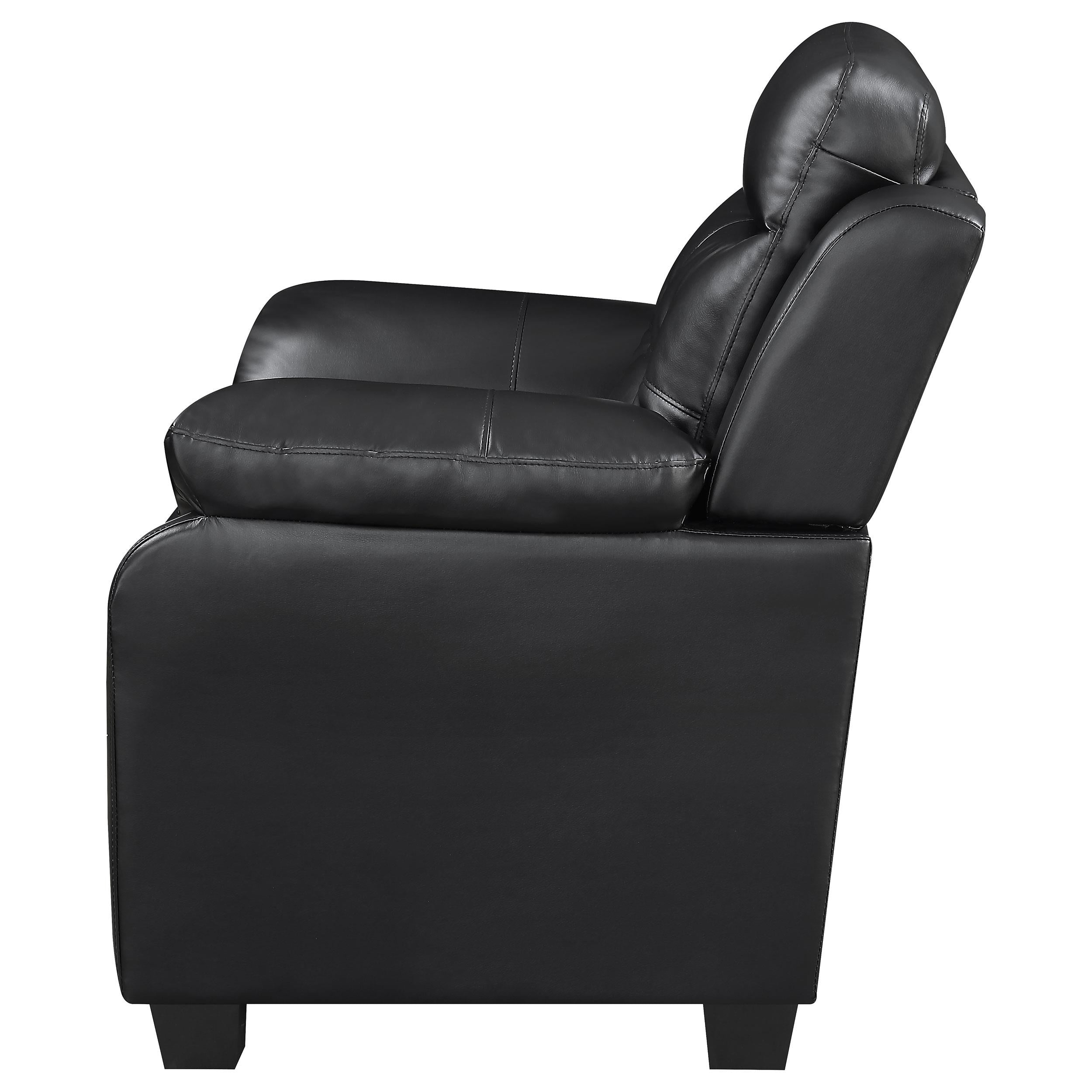 Diamond Modern Furniture COA Finley Stationary Leatherette Chair 506553 IMAGE 4