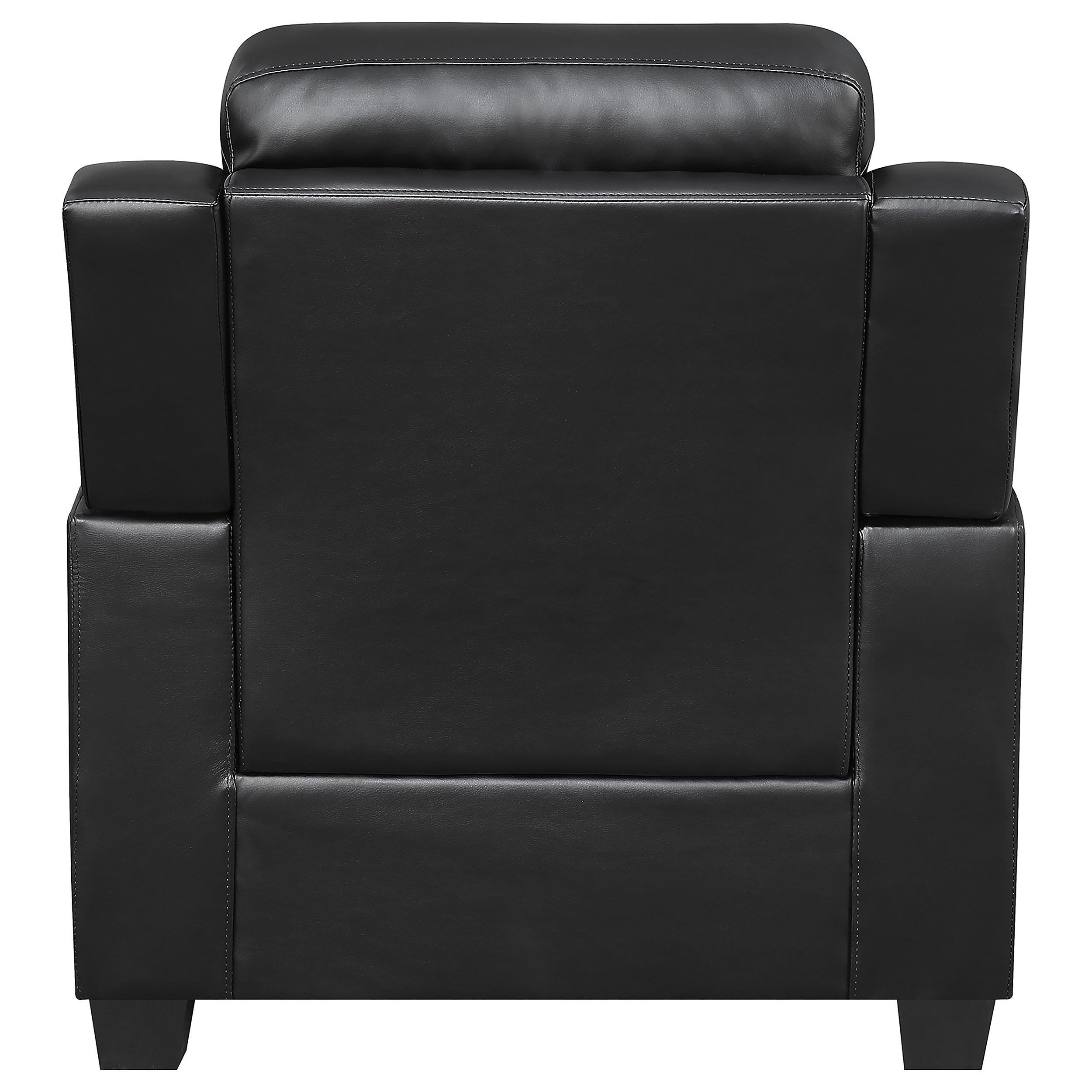 Diamond Modern Furniture COA Finley Stationary Leatherette Chair 506553 IMAGE 5