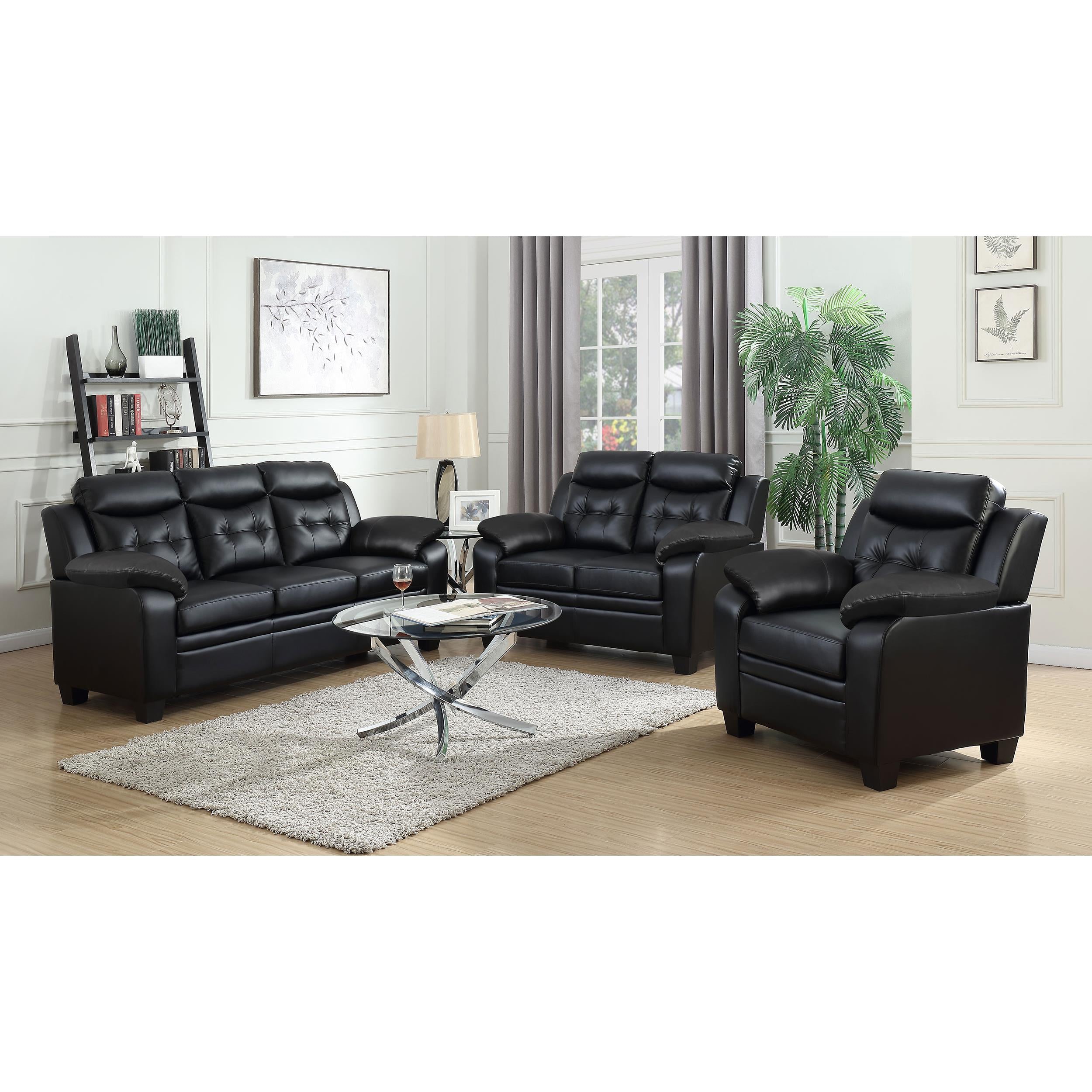 Diamond Modern Furniture COA Finley Stationary Leatherette Chair 506553 IMAGE 8