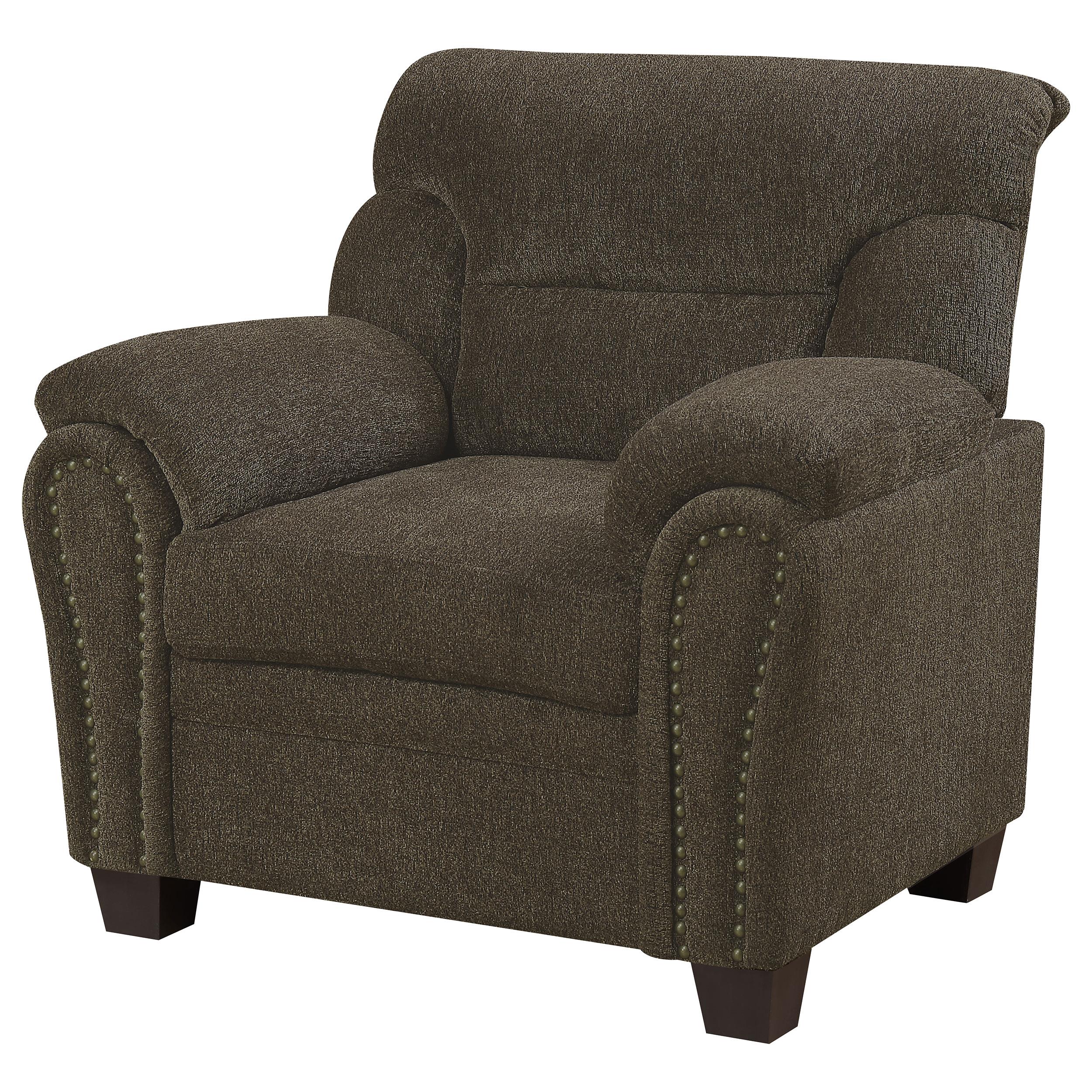 Diamond Modern Furniture COA Clementine Stationary Fabric Chair 506573 IMAGE 3