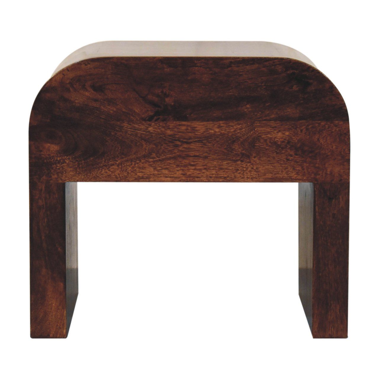 Disc Nightstand - Walnut