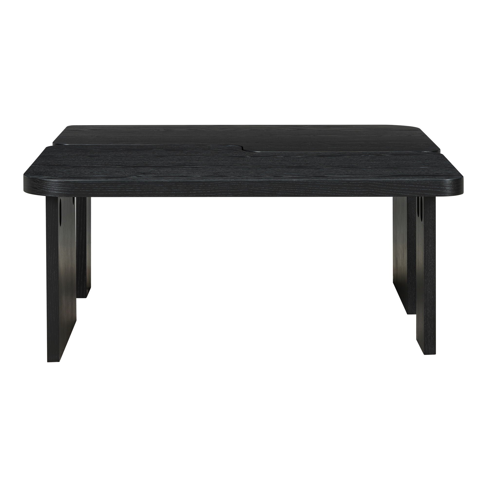 Modern Minimalist Coffee Table Set With Splicing Design