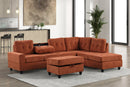 Rocket 2-Piece Sectional – Includes Free TV or Area Rug