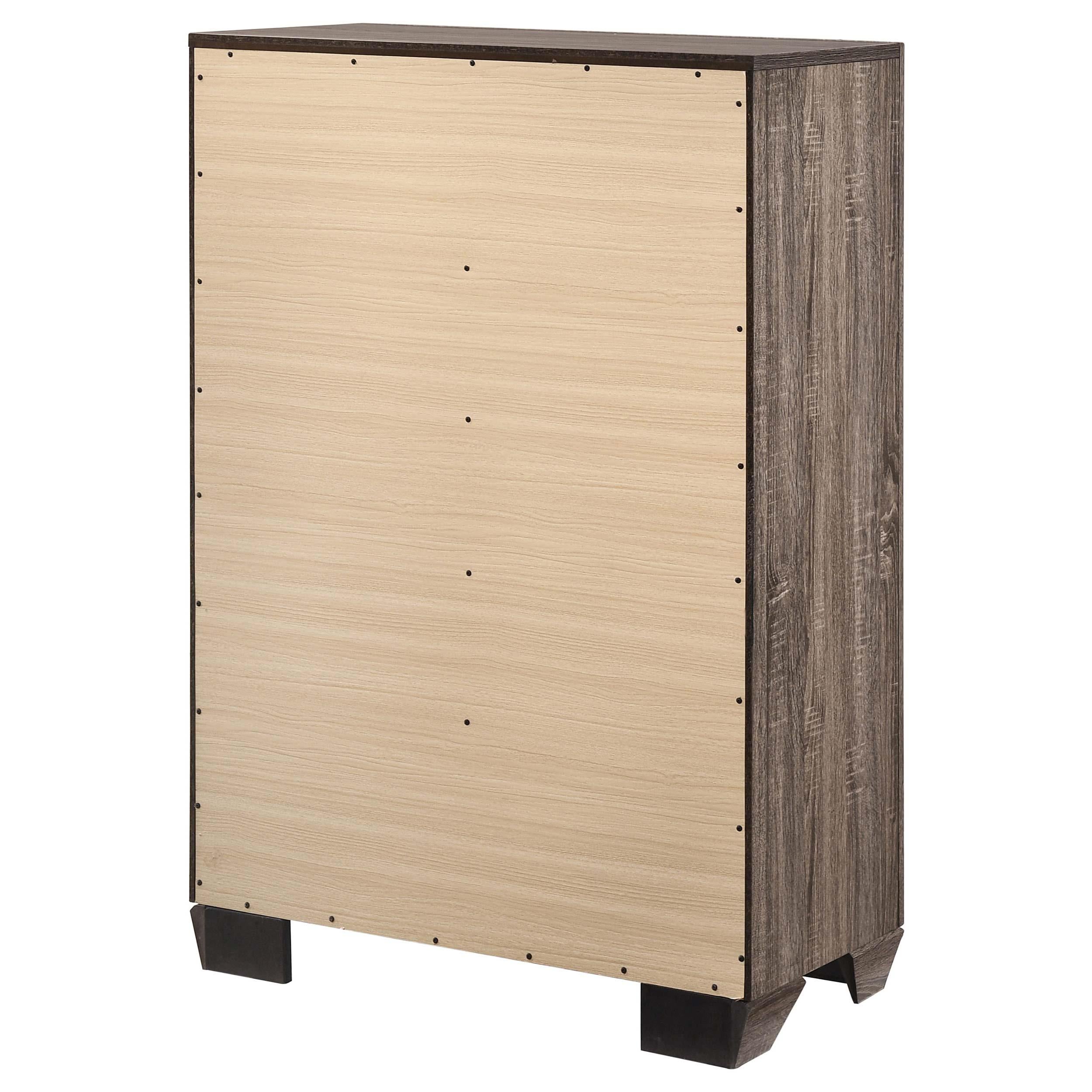 Diamond Modern Furniture COA Kauffman 5-Drawer Chest 204195 IMAGE 7