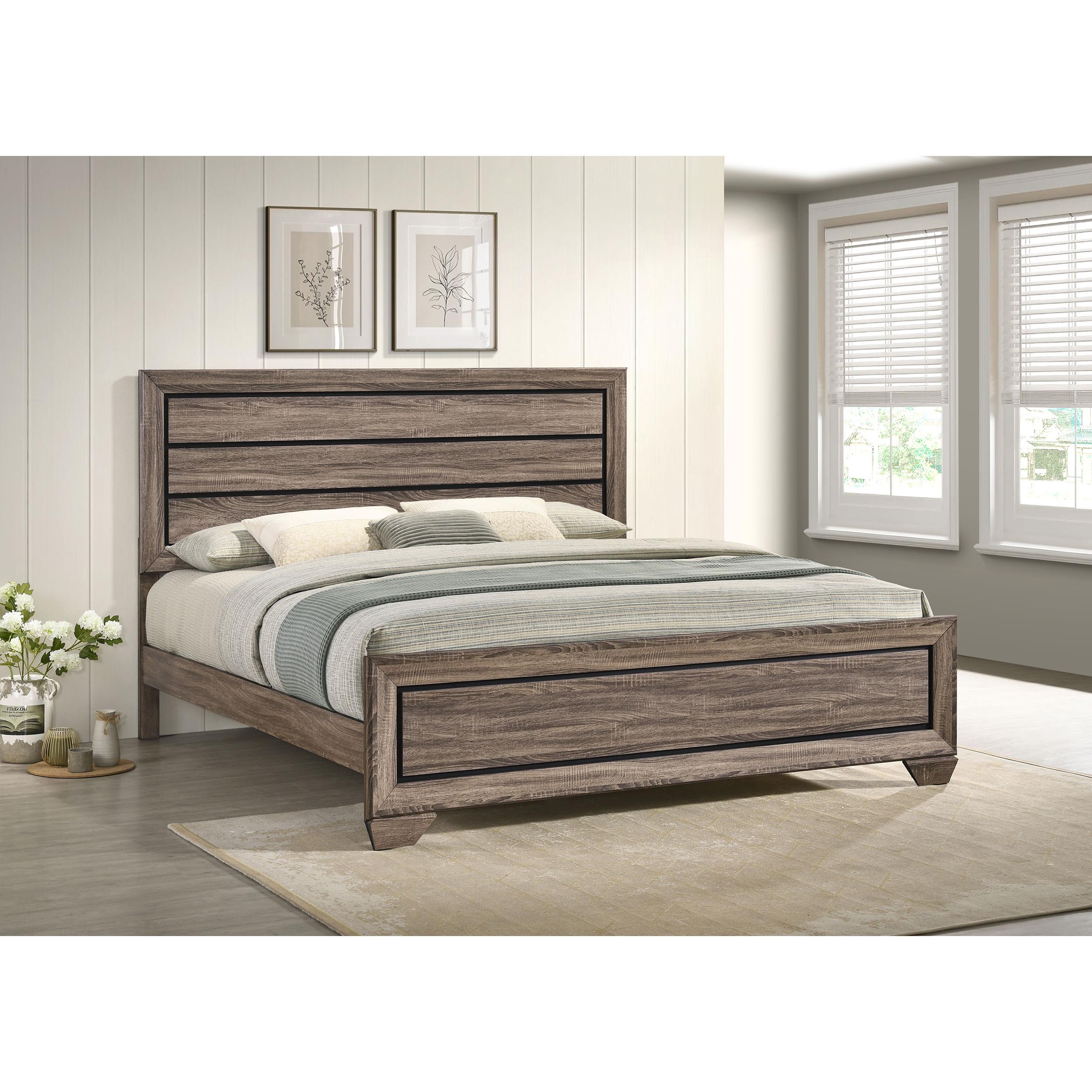 Diamond Modern Furniture COA Kauffman King Panel Bed 204191KE IMAGE 6