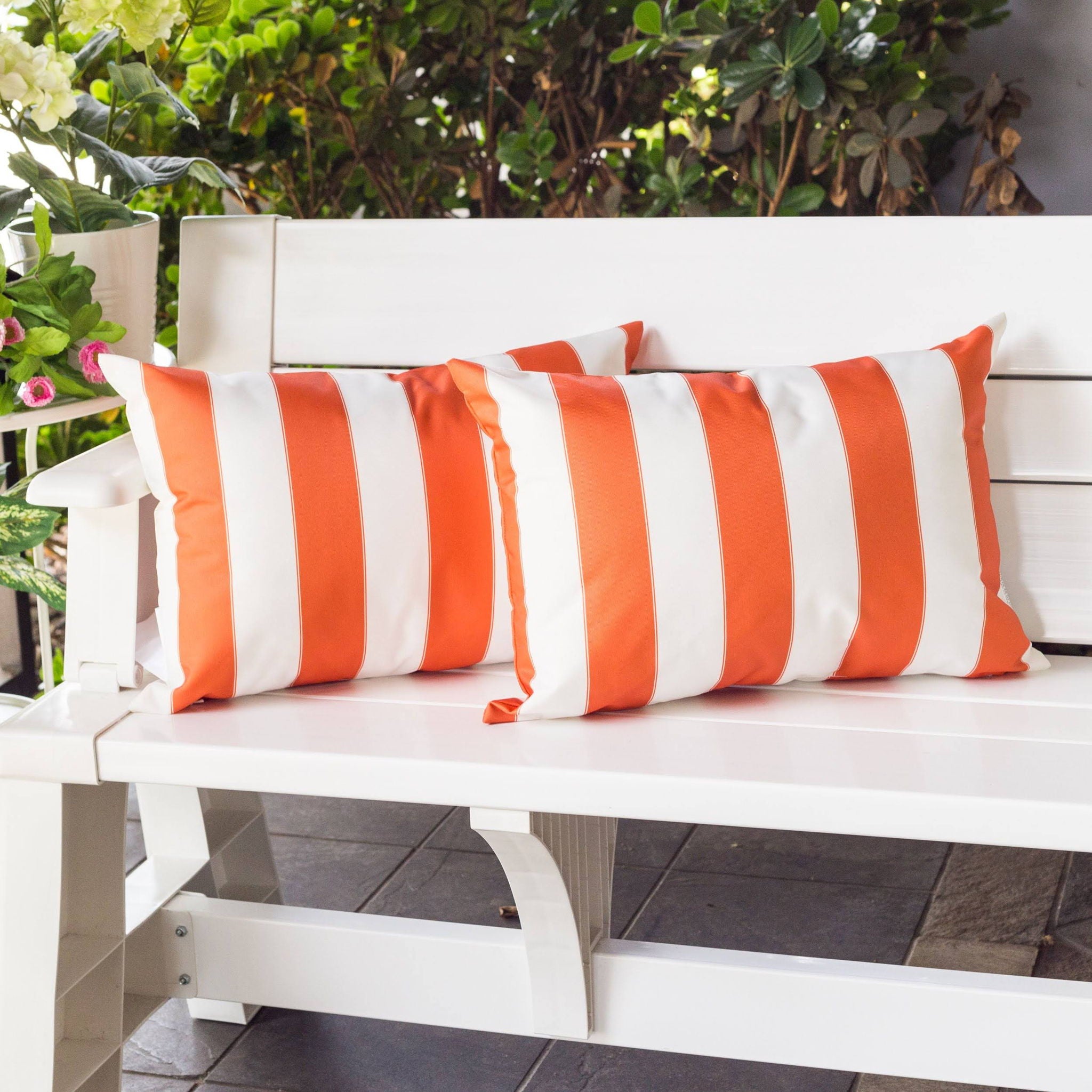 Horizon Stripe Pillow Outdoor & Indoor