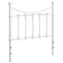 Marie Metal  Open Frame Headboard White