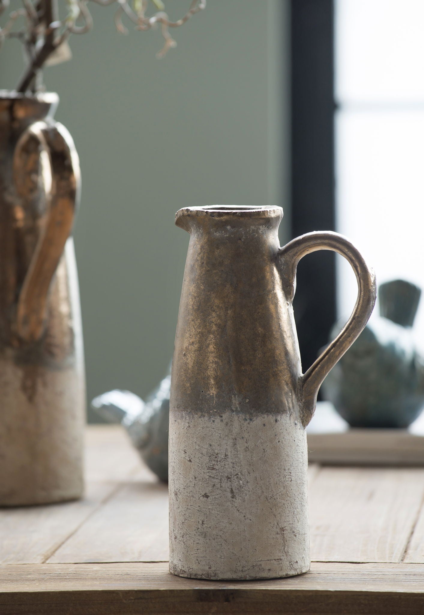 Candia - Terracotta Pitcher