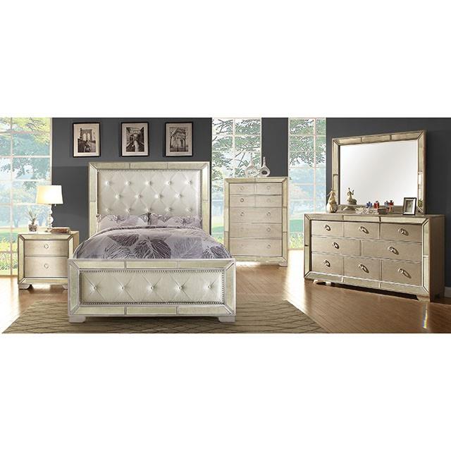 Furniture of America Loraine Queen Panel Bed CM7195Q-BED IMAGE 2