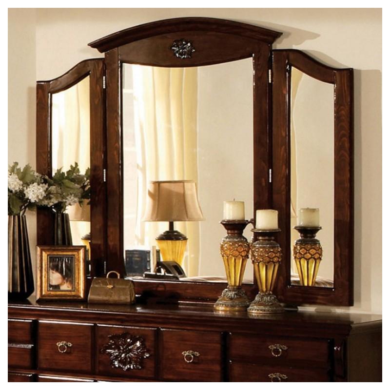 Furniture of America Tuscan Dresser Mirror CM7571M IMAGE 1