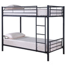 Hayward Metal  Over  Bunk Bed Black