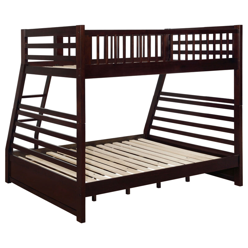 Ashton 2-drawer Wood  Over  Bunk Bed