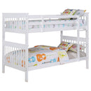Chapman Wood  Over  Bunk Bed White