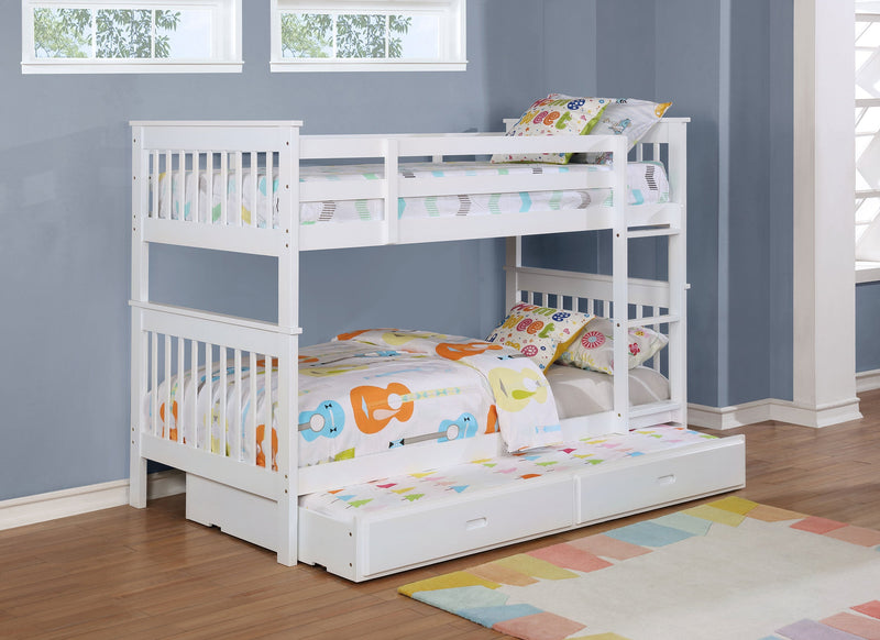Chapman Wood  Over  Bunk Bed White