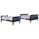 Chapman Wood  Over  Bunk Bed Black