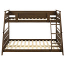 Holden Wood Veneer  Over  Bunk Bed Walnut