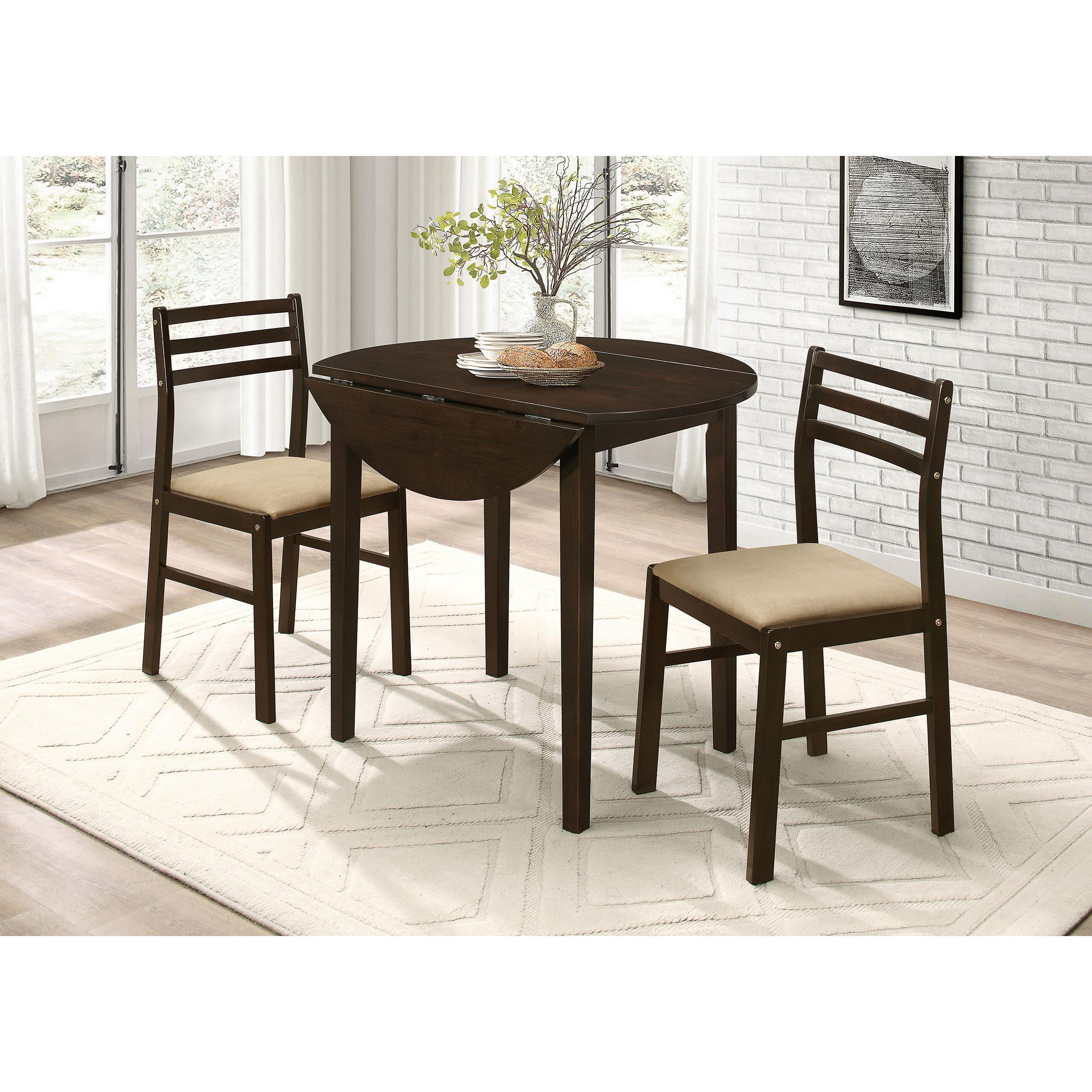 Diamond Modern Furniture COA 3 pc Dinette 130005 IMAGE 13