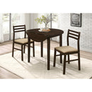 Diamond Modern Furniture COA 3 pc Dinette 130005 IMAGE 13