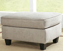 Abney Sofa Chaise, Chair, and Ottoman