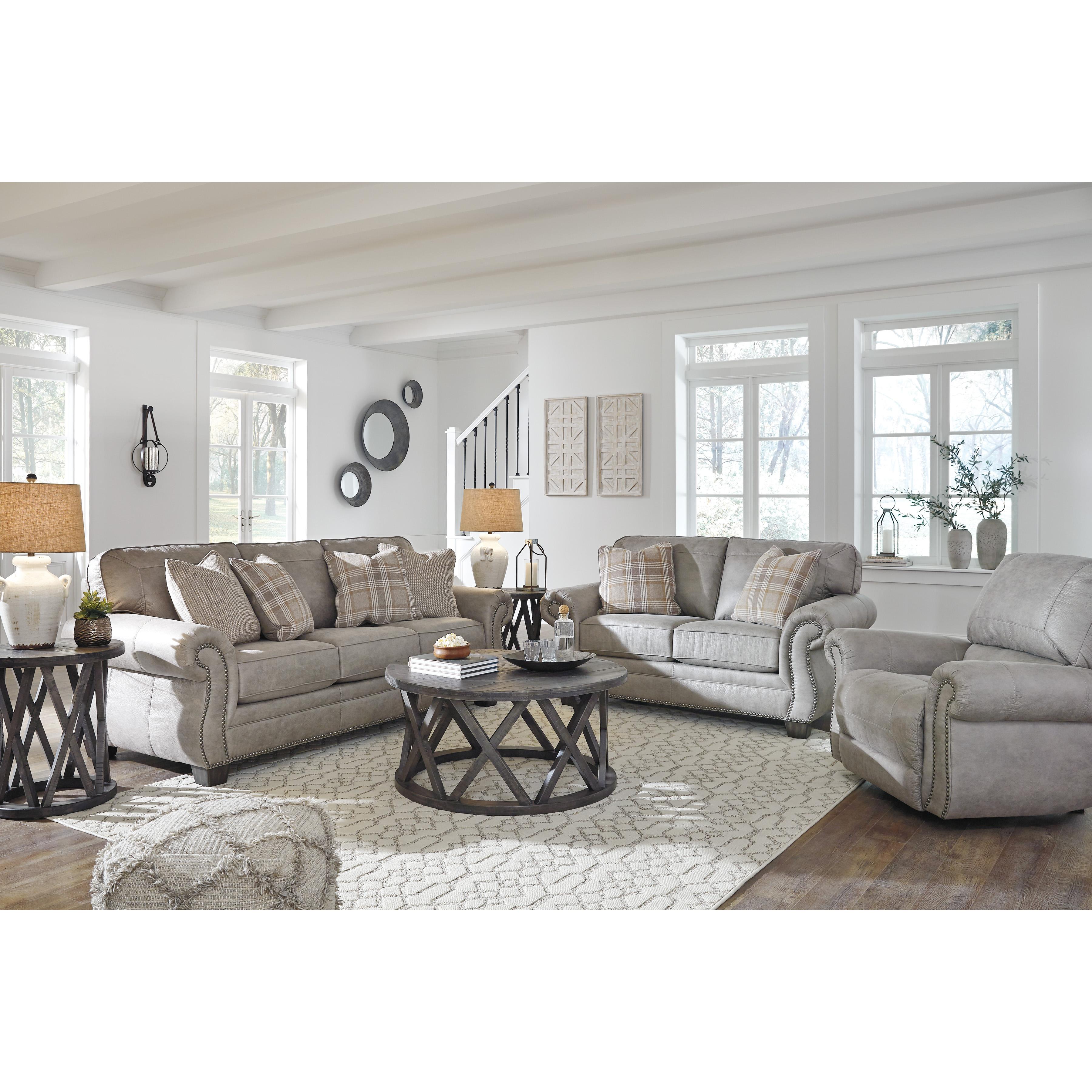 Signature Design by Ashley Olsberg Rocker Fabric Recliner 4870125 IMAGE 5