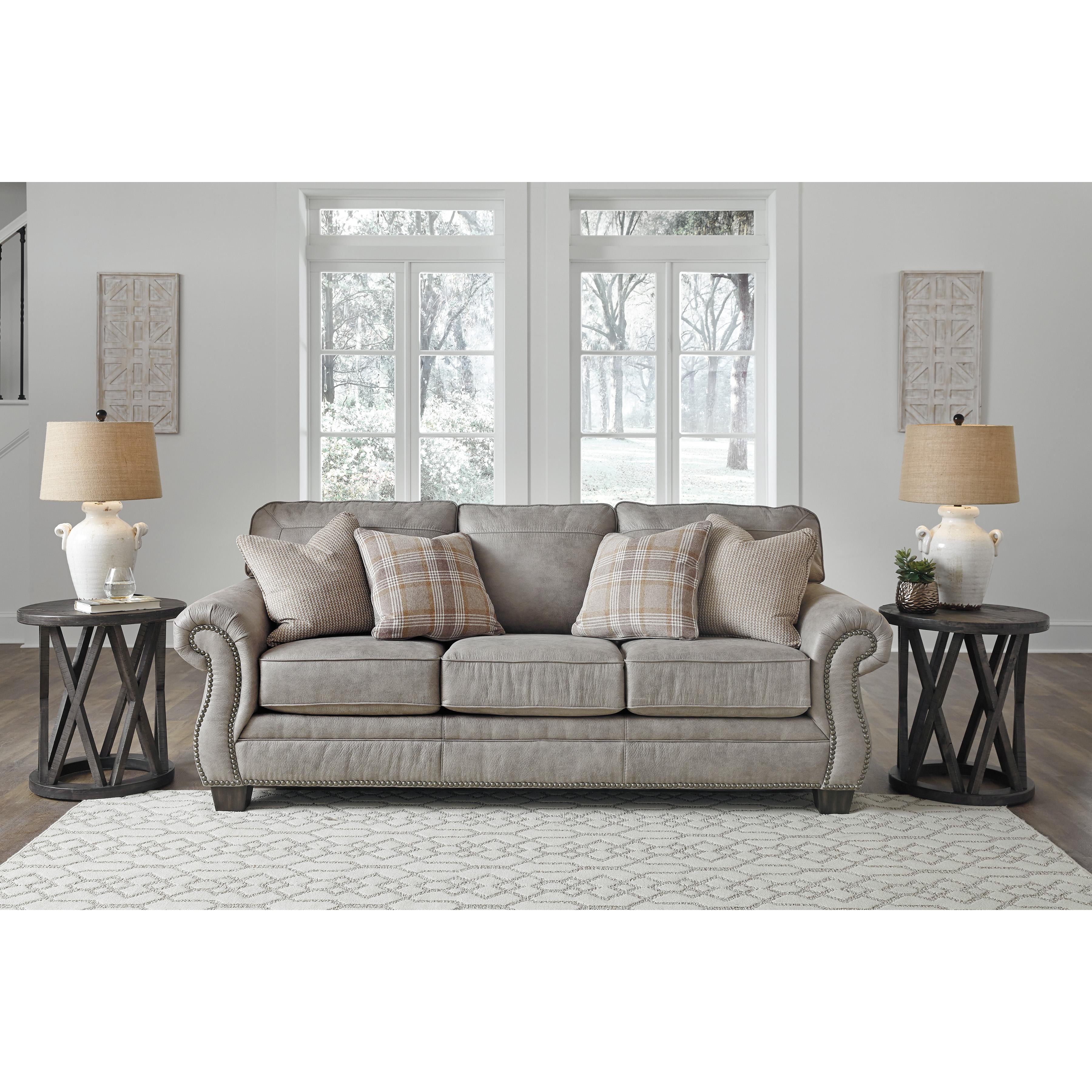 Signature Design by Ashley Olsberg Stationary Fabric Sofa 4870138 IMAGE 2