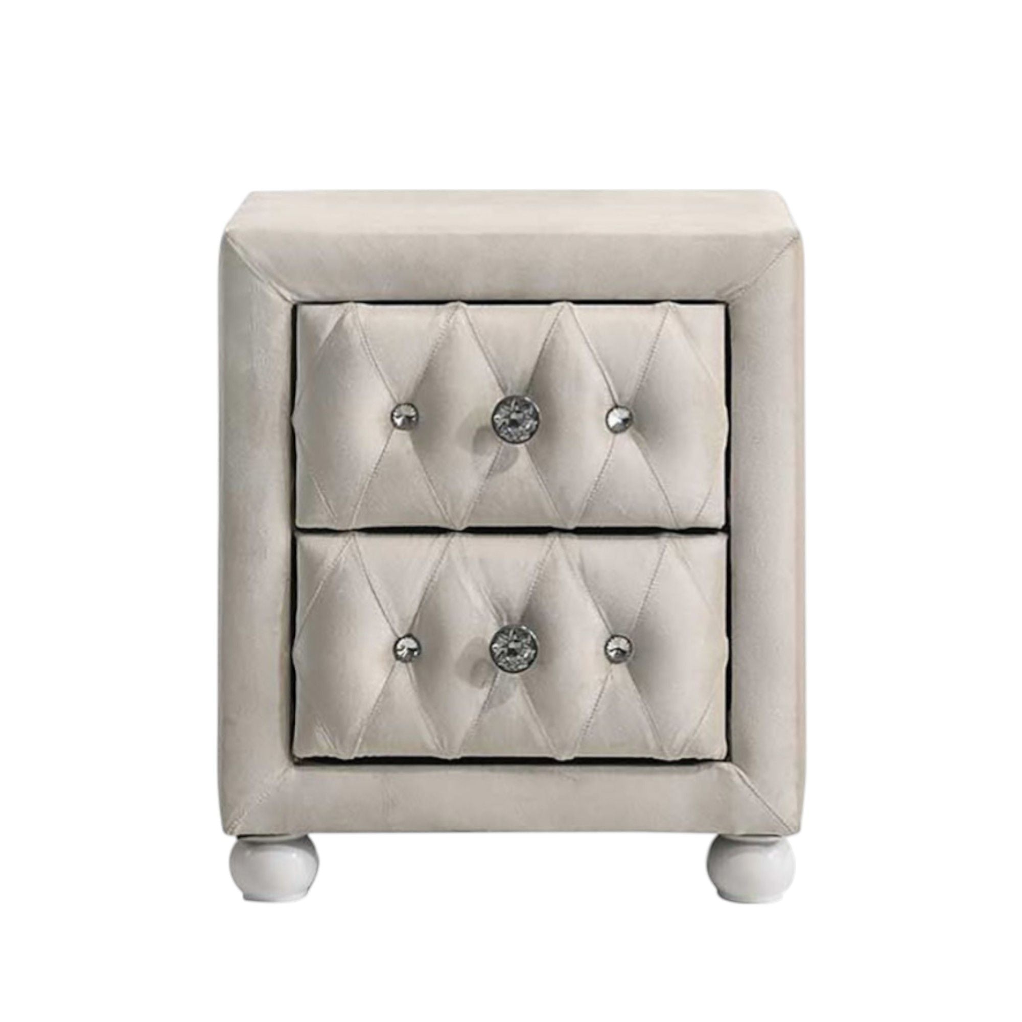 Reggie - Nightstand - Beige