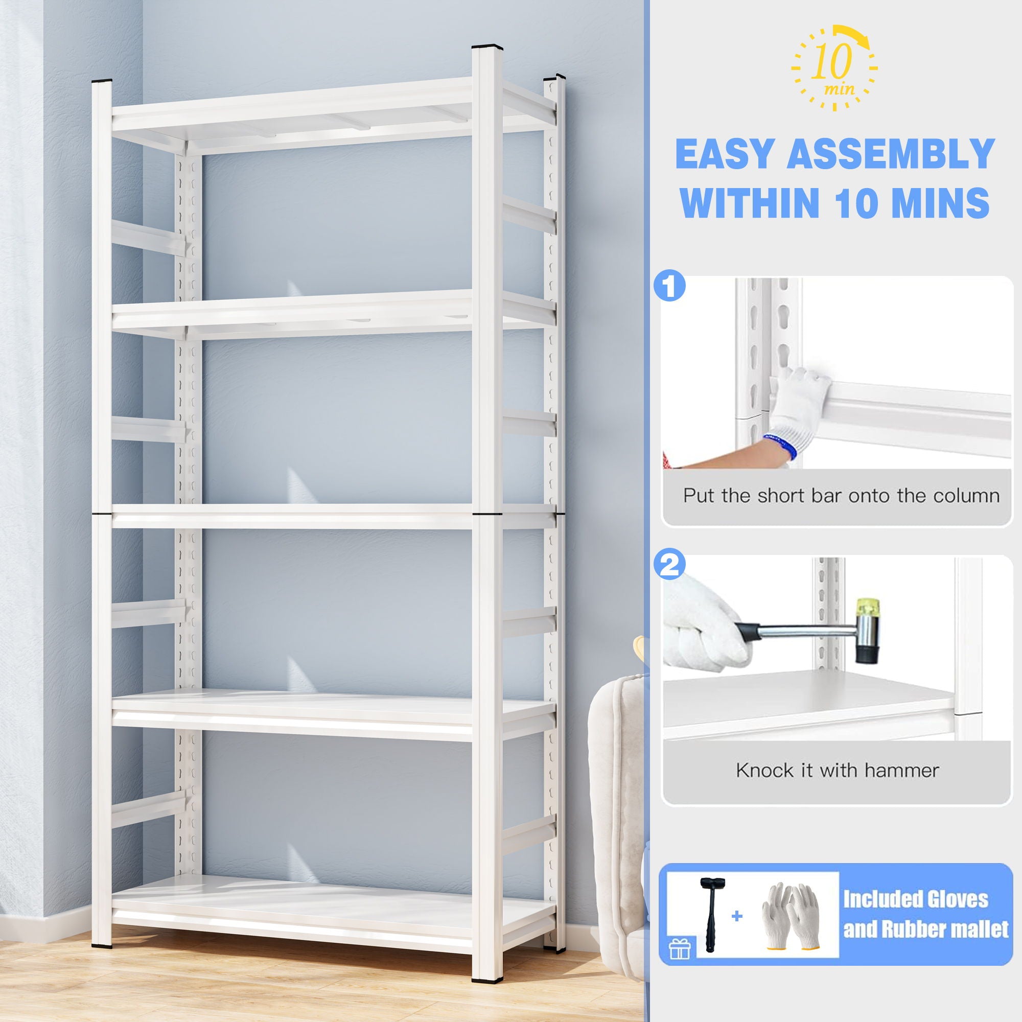 Adjustable Garage Shelf