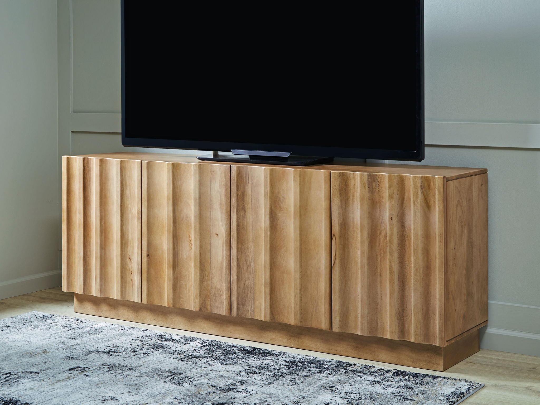 Timkins - Accent Cabinet - White Washed