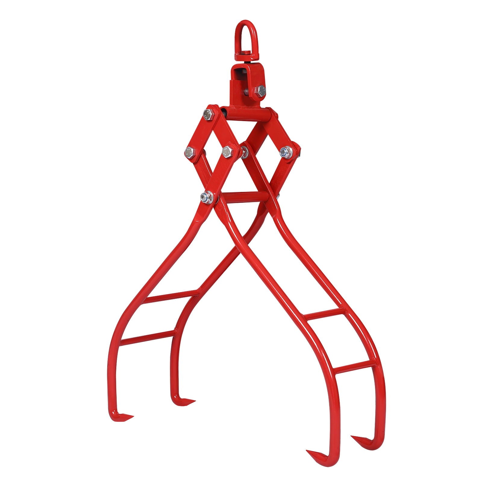 Heavy-Duty 4 Claw Timber Log Lifting Tongs Grabber