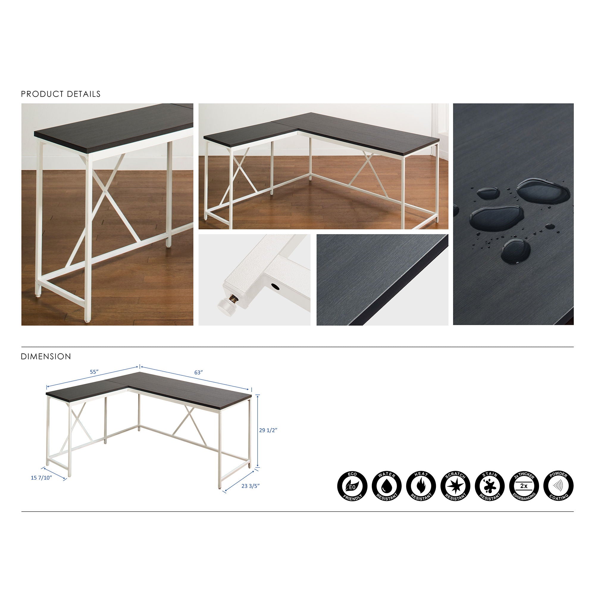 Olympus - Corner Desk