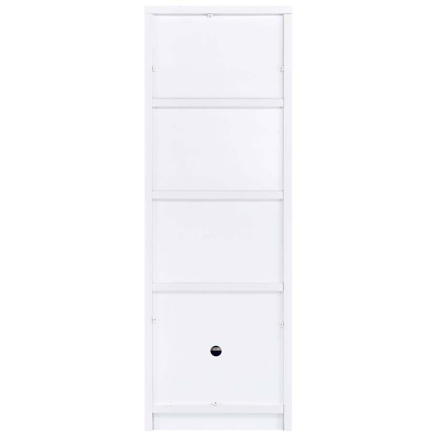 Laughlin - 3 Shelf Engineered Wood Media Tower