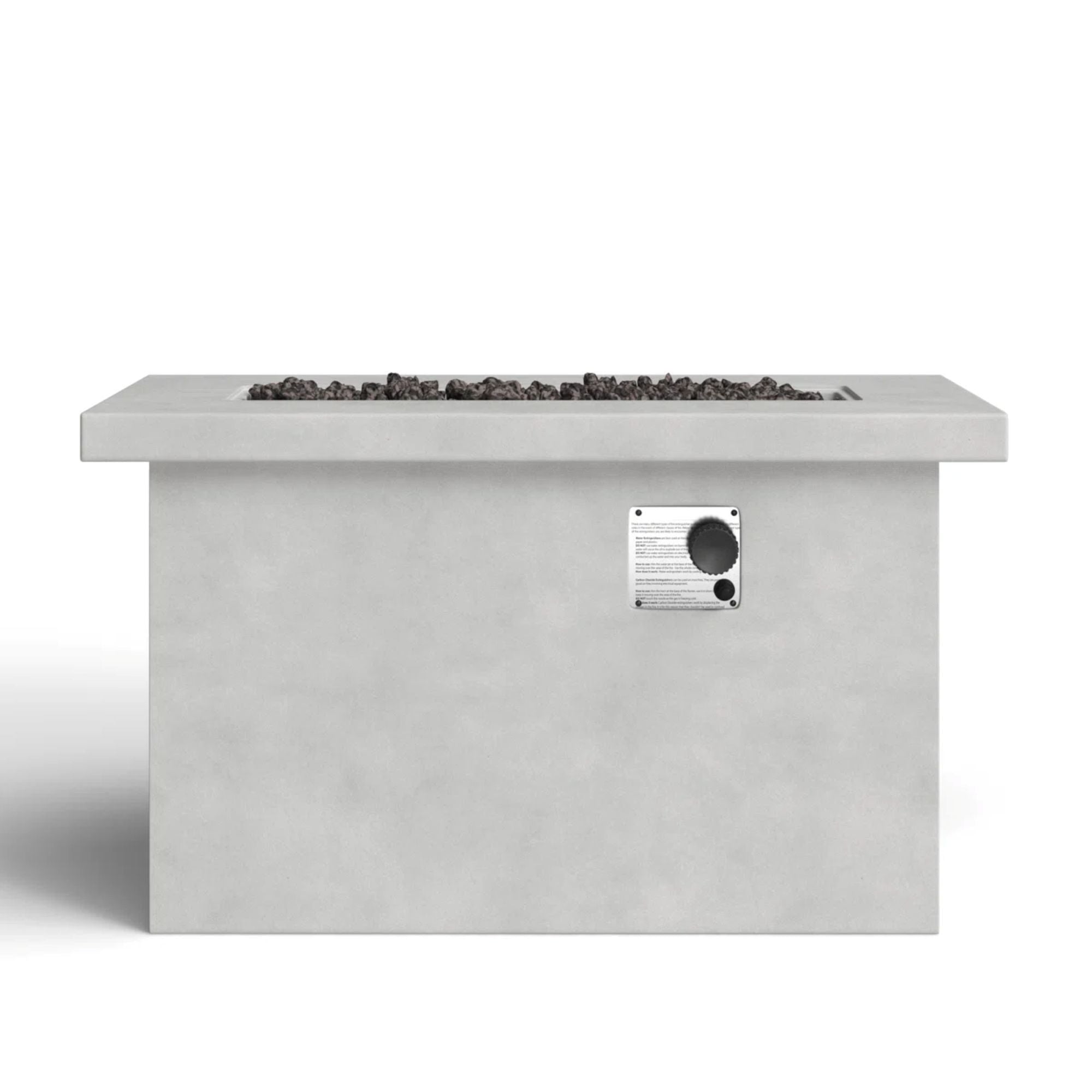 Propane / Gas Outdoor Fire Pit Table Durable Construction