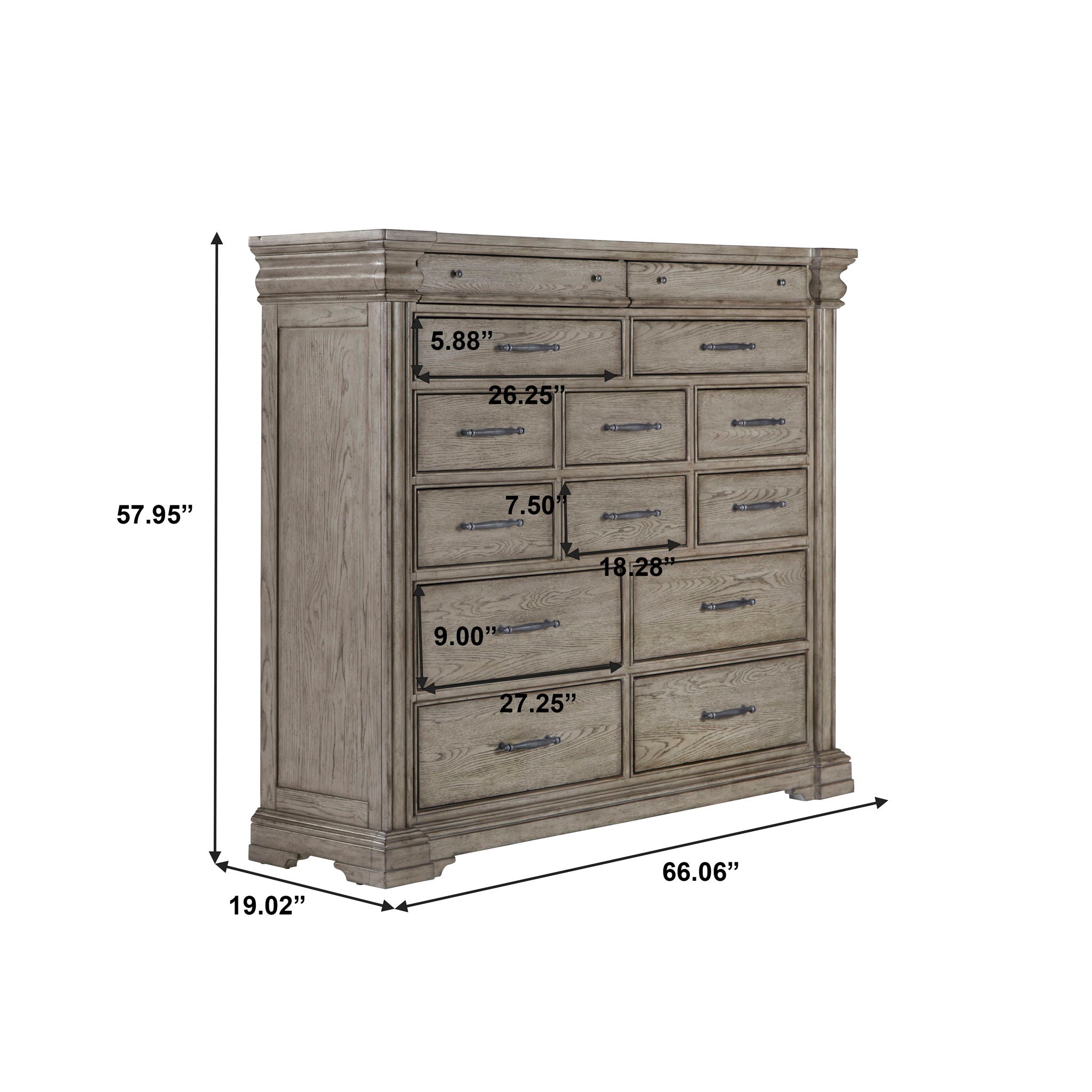 Madison Ridge - 14 Drawer Master Chest