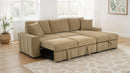 Pastrana Upholstered Sleeper Sectional Sofa RAF Chaise