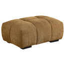 Camacho Upholstered Chaise Sectional Sofa Amber