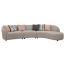 Fayette  Upholstered Sectional Sofa Greige