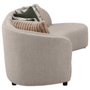 Fayette  Upholstered Sectional Sofa Greige