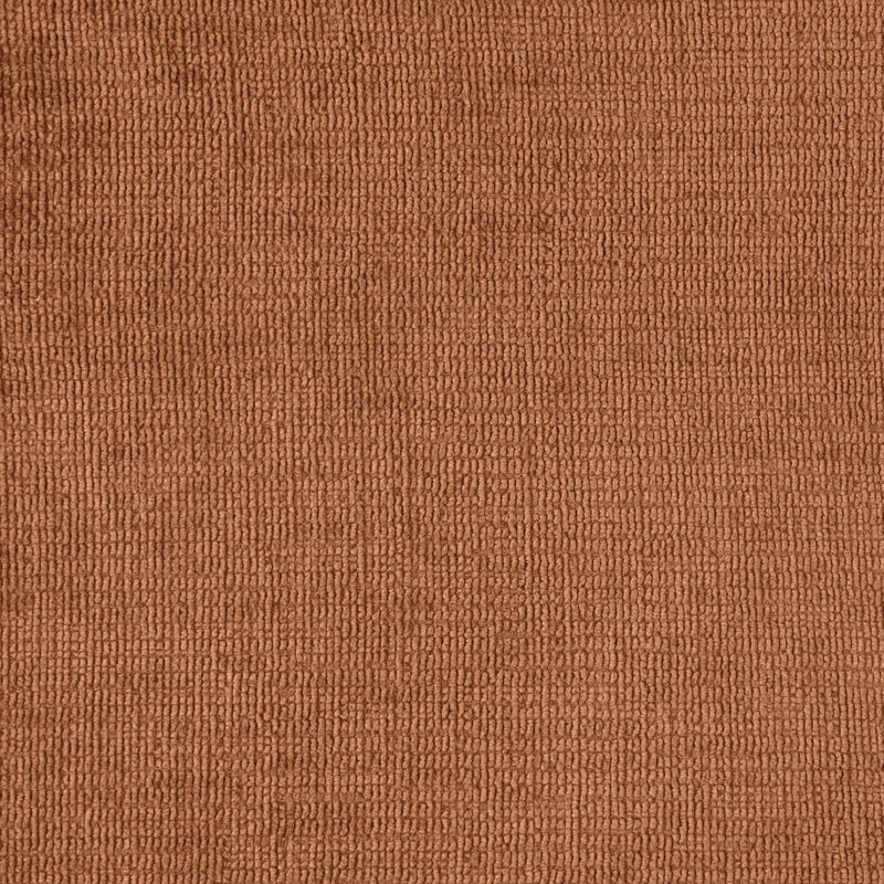 Burnett Chenille Upholstered Ottoman Burnt Orange