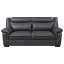Arabella  Upholstered Padded Arm Sofa Set Grey