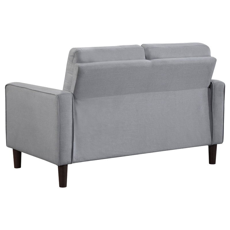 Bowen  Upholstered Track Arm Tufted Sofa Set Beige